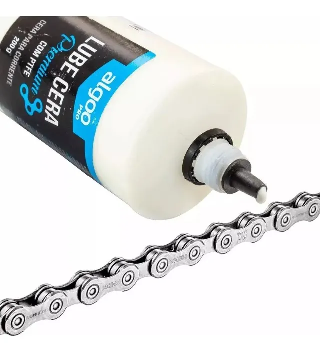 Cera para corrente de bicicleta