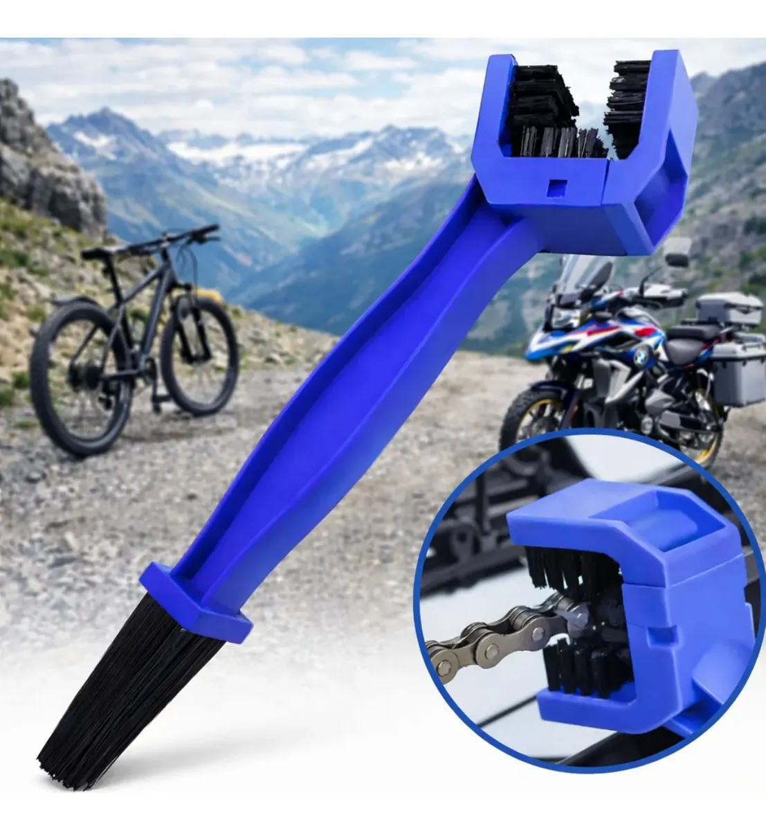 Limpador de corrente de bicicleta